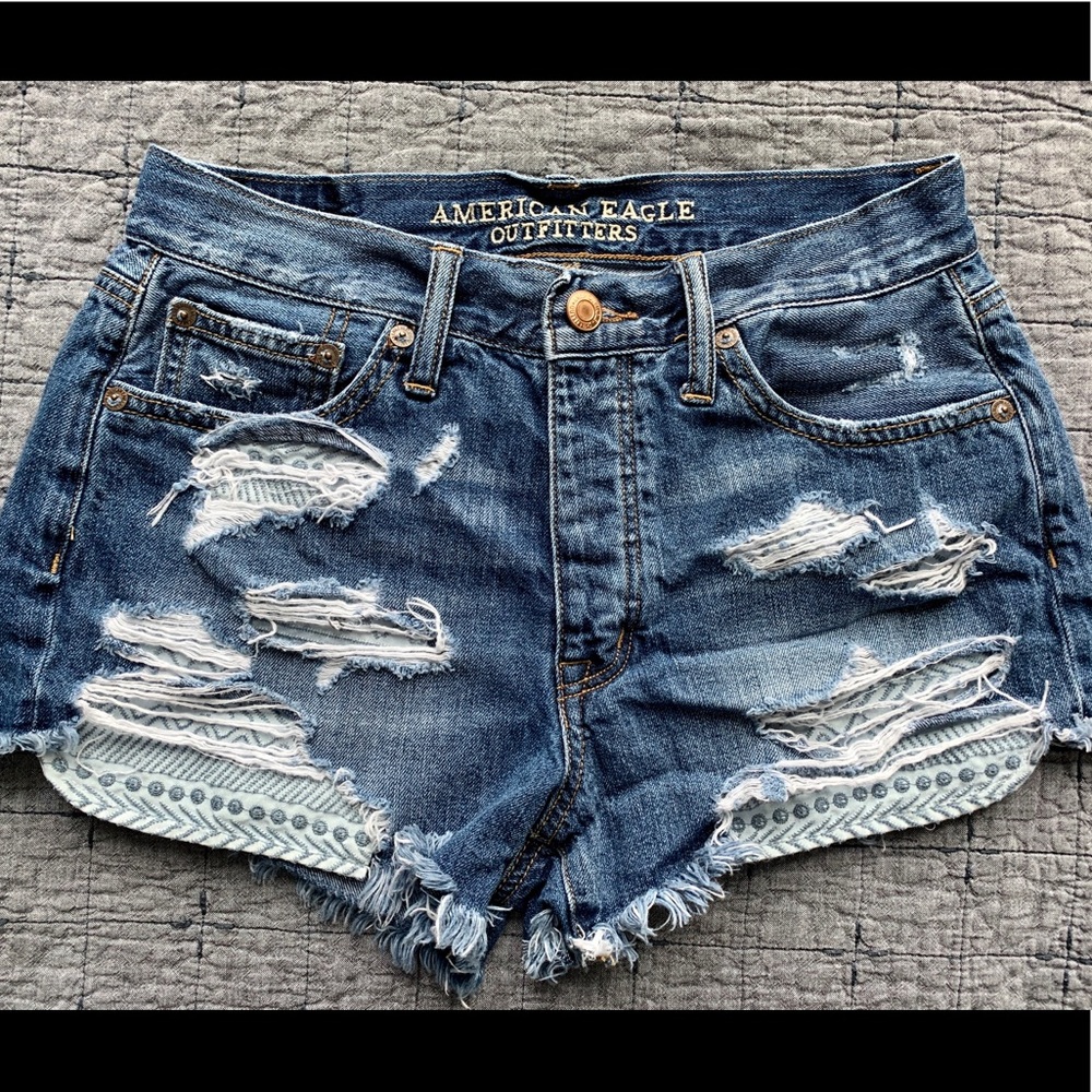 American Eagle jean shorts